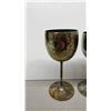 Image 2 : Silver Plated Goblet Set