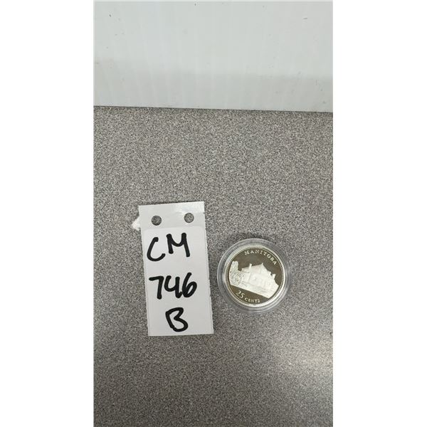 .925 Silver 6 Gram Canada Quarter