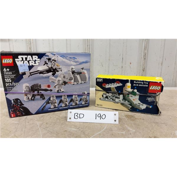 Vintage 891 Space LEGO and Star Wars 75320 in Box