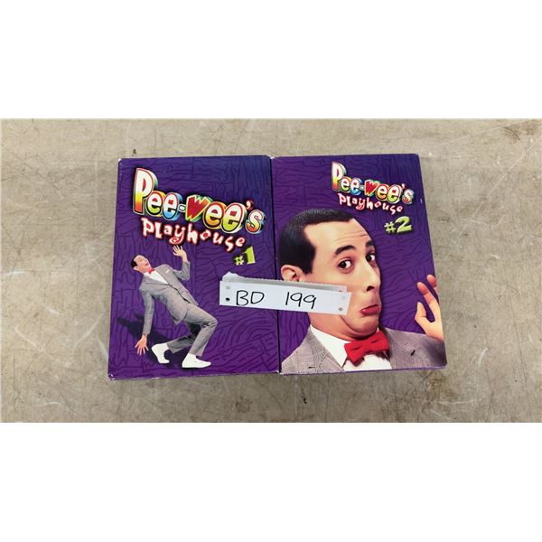 Vintage Pee-Wee Herman Playhouse Box Set Complete Volume 1 and 2