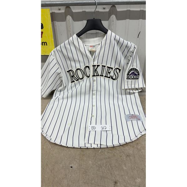 Vintage CCM Colorado Rockies Men's Large Baseball Jersey
