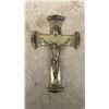 Image 10 : Vintage Religious Lot, Stained Glass, Heavy Metal Crucifixes, and Horn Carving