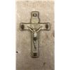 Image 12 : Vintage Religious Lot, Stained Glass, Heavy Metal Crucifixes, and Horn Carving