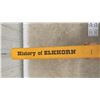 Image 2 : Vintage Elkhorn, Manitoba Hardcover Town History Book