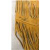 Image 2 : Vintage Buckskin Fringed First Nations Hippie Bag, Measures 17" Including Fringe