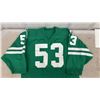 Image 2 : Vintage 1970s Rawlings Saskatchewan Roughriders Jack Abendschan Game-Issued XXL Jersey & 1976