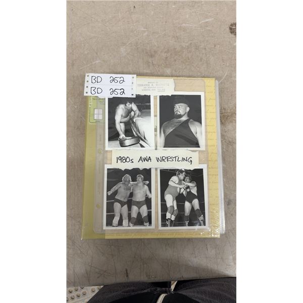 Vintage AWA Wrestling Real Photo Lot: Postcard Size, 400 Photos by Terrance Machalek