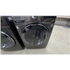 Image 10 : LG Sensor Dry Front-Load Electric Dryer in Black Stainless Steel and LG Washer Set