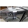 Image 3 : LG Sensor Dry Front-Load Electric Dryer in Black Stainless Steel and LG Washer Set