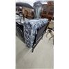 Image 3 : Folding Rollaway Bed with Gray Floral Mattress