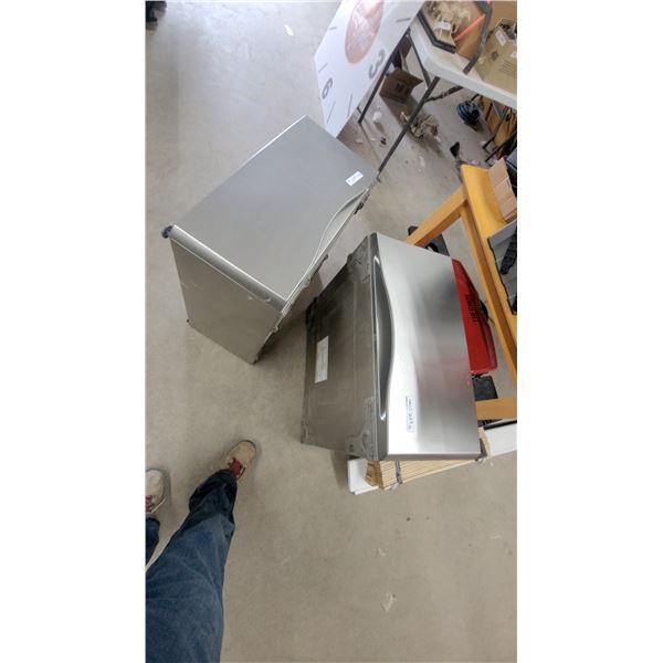 Stainless Steel Bottom Washer Dryer Drawer