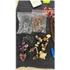 Image 3 : Collection of Costume Jewelry Necklaces and Bracelets