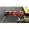 Image 2 : Collection of Vintage Cufflinks and Tie Clips