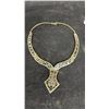 Image 4 : Silver-Tone Fashion Jewelry, Abalone Inlay Collar Necklace, Cross Pendant, and More