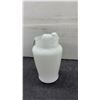 Image 7 : Vintage 1950's Bartlett Collin's Milk Glass Set, Proud Rooster Pitcher with Four Matching Tumblers