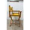 Image 3 : Nestlé Quik Club Director Folding Director's Chair with Yellow Canvas Seat