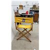 Image 4 : Nestlé Quik Club Director Folding Director's Chair with Yellow Canvas Seat