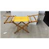 Image 5 : Nestlé Quik Club Director Folding Director's Chair with Yellow Canvas Seat