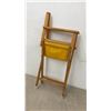 Image 6 : Nestlé Quik Club Director Folding Director's Chair with Yellow Canvas Seat
