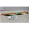 Image 1 : Bamboo Roll-Up Window Shade, 36 1/2 x 39" with Mounting Hardware