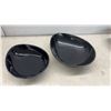 Image 4 : Nigella Lawson's Living Kitchen Vegetable and Salad Dish Set of 4 Black Ceramic