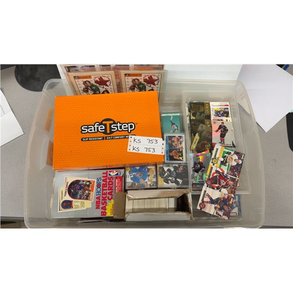 Large Sports Collection Mostly Basketball and Hockey