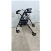 Image 2 : Airgo Ultra-Light Rollator Walker with Seat and Storage Bag
