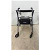 Image 3 : Airgo Ultra-Light Rollator Walker with Seat and Storage Bag