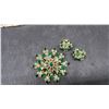 Image 2 : Vintage Rhinestone Brooches and Earrings