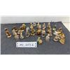 Image 1 : Collection of Wade Whimsies Nursery Rhyme Miniature Ceramic Figurines and More
