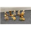 Image 3 : Collection of Wade Whimsies Nursery Rhyme Miniature Ceramic Figurines and More