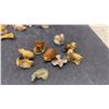 Image 3 : Collection of Wade Whimsies Miniature Porcelain Animal Figurines