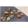 Image 3 : Collection of Wade Whimsies Miniature Porcelain Animal Figurines & Kellogg's Tin