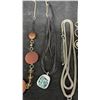 Image 5 : Assorted Fashion Necklaces with Beaded, Chain, and Statement Styles, Lot of 9
