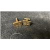 Image 4 : 3 Sets of Cuff Links, the Square Set Is Marked 12k Gold Filled