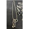 Image 2 : Vintage Clear Rhinestone Costume Jewelry Lot