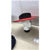 Image 5 : Vintage Ladies' Hat Collection with Navy Blue Eatons Hat, Hat Box and More
