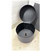 Image 9 : Vintage Ladies' Hat Collection with Navy Blue Eatons Hat, Hat Box and More