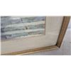 Image 3 : A. Montgomerie Watercolor Painting of Garden Terrace in Gilt Frame 17 x 21"