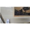 Image 3 : Framed Etching "Rainy Day, Fells Creek" Signed by Paul goranson14.6 x 16"