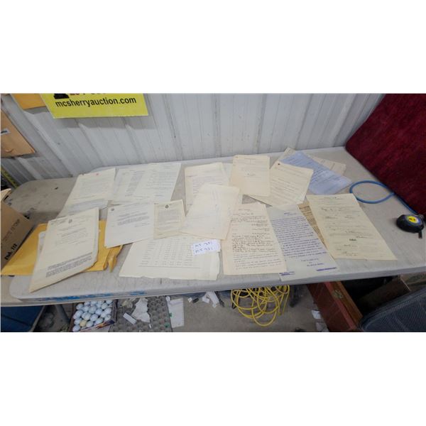 Collection of Early 20th Century Royal Navy Documents
