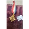 Image 1 : British World War I 1914-15 Star Medal with Ribbon