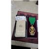Image 1 : Royal Naval Volunteer Reserve Efficiency Medal with GVR Cypher in Garrard and Company Case with