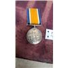 Image 2 : British War Medal 1914-1918 with King George V Portrait and Ribbon