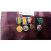 Image 3 : Miniature World War I British Medal Group with 1914-15 Star, War Medal, Victory Medal, 4x