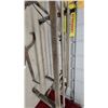 Image 2 : Beatty Bros. Limited Fergus Canada Wooden Tub Stand and Ice Tongs