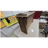 Image 3 : Antique Oak Cabinetta Fold Out Cot Used in World War One by a Officer