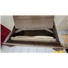 Image 5 : Antique Oak Cabinetta Fold Out Cot Used in World War One by a Officer