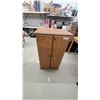 Image 1 : VHS/CD Cabinet with Double Doors and Interior Shelves41 X 24 x 13"