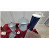 Image 2 : Model Railroad Scenery Accessories Including Silos, Trees, Fencing, and More